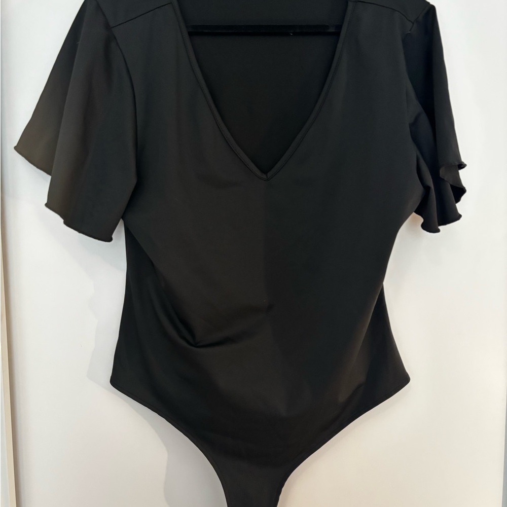 BNWOT Elegant Black Bodysuit